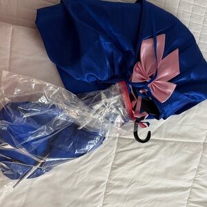 Fairy godmother cape bow and wand
